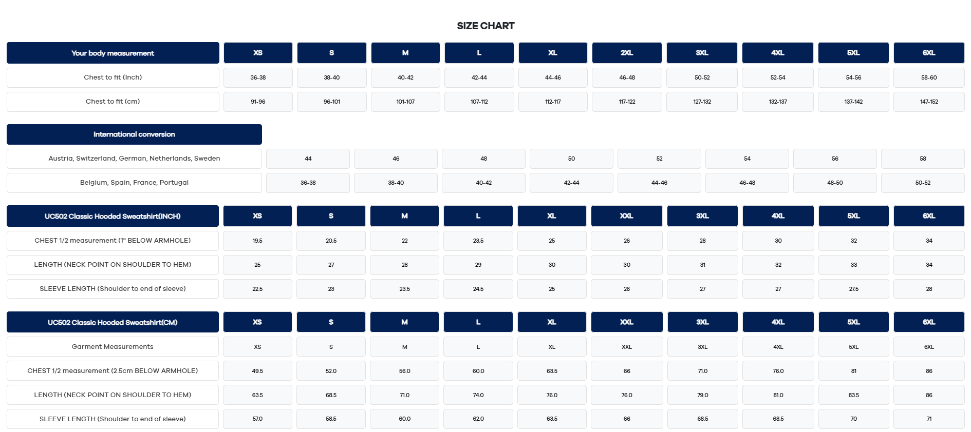 Classic Hooded Sweatshirt