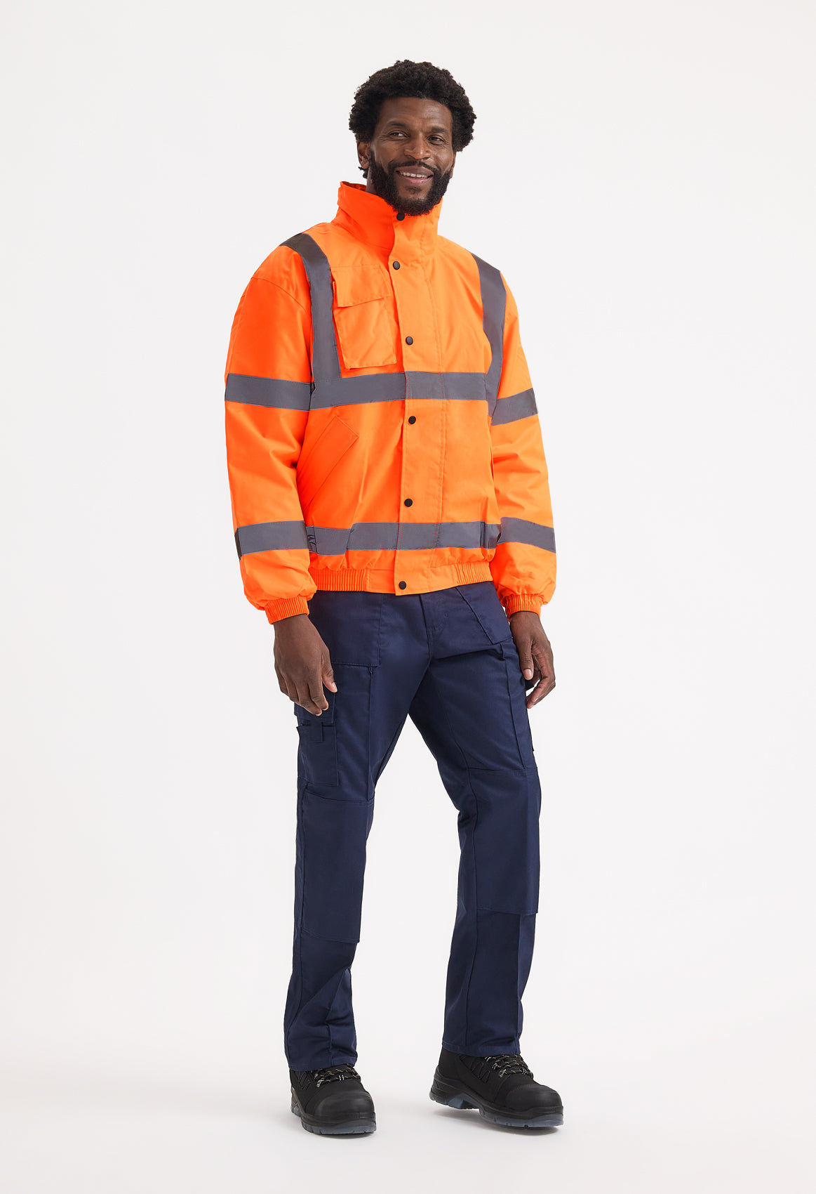 Hi Vis Bomber Jacket