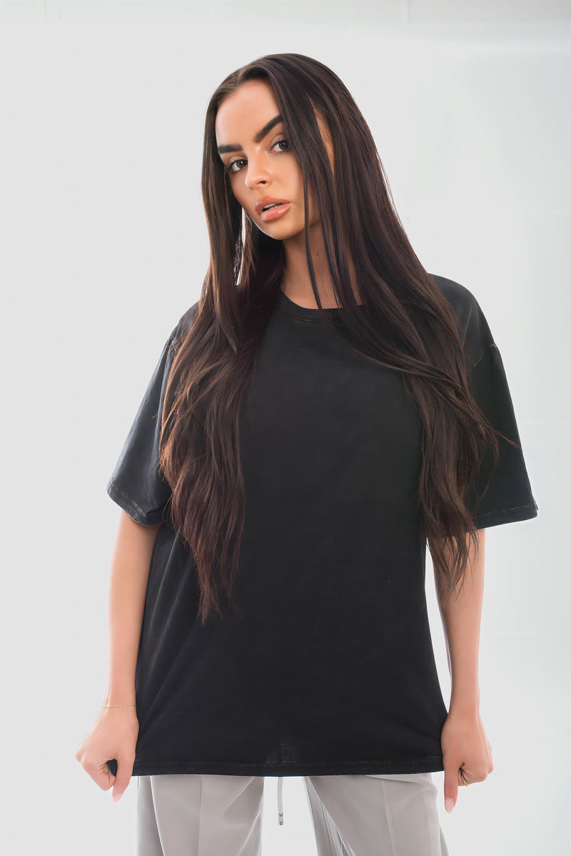 Oversized Short Sleeve Casual Loose Top