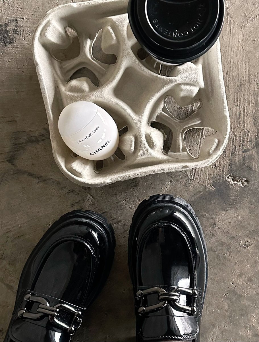 Chain Detail Casual Slip On Shoes