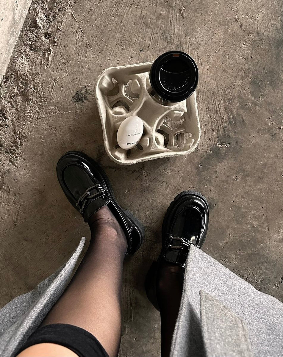 Chain Detail Casual Slip On Shoes