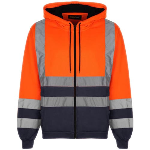 Hi Vis HV008 Hooded Zipper
