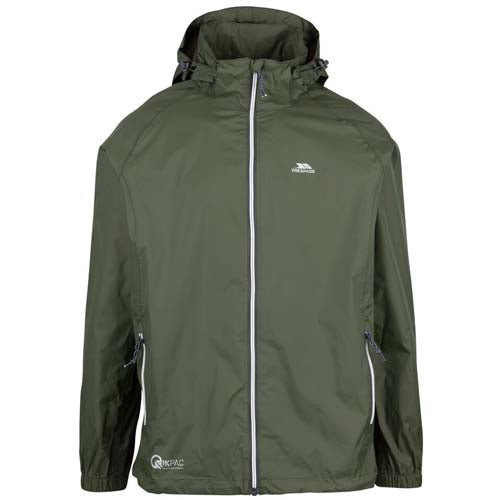 Trespass Unisex Qikpac X Waterproof Packaway Jacket