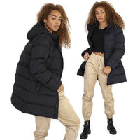 Ladies Brave Soul Dominica Long Padded Jacket by Ek Wholesale