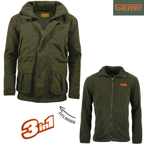 Game EN306 Stealth 3 in 1 Jacket & Fleece