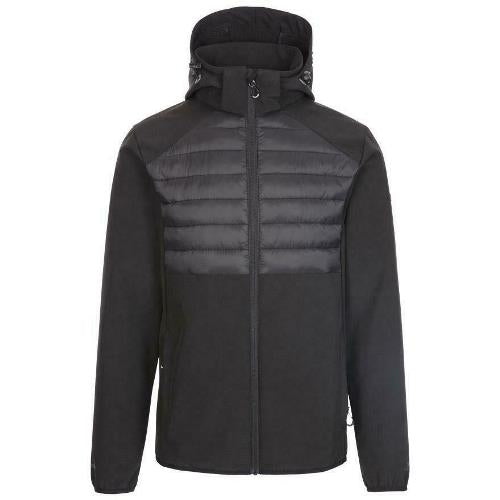 Mens Trespass LENEK SoftShell Jacket by Ek Wholesale