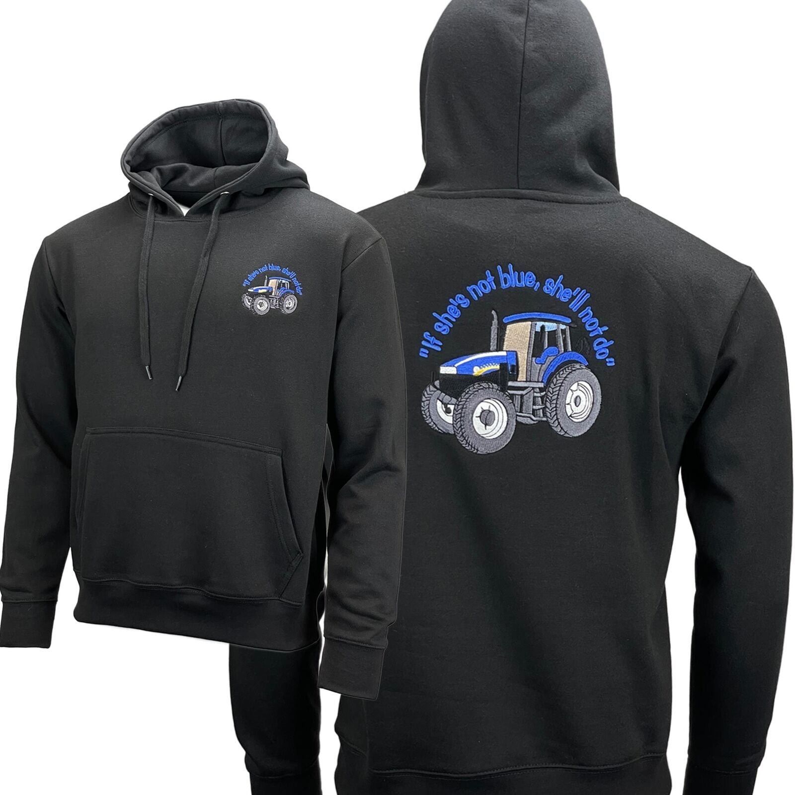 Adults Tractor Hoodie by Ek Wholesale