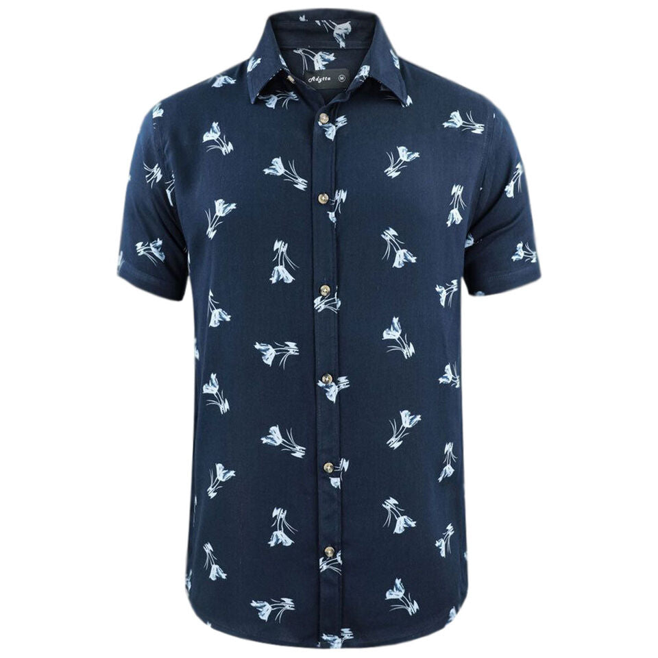 Men's Hawaiian Printed Viscose Shirts by Ek Wholesale
