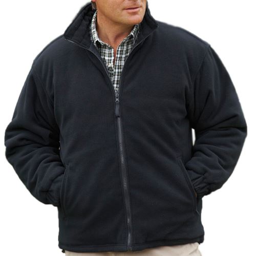 Mens Champion Glen Padded Fleece Jacket by Ek Wholesale