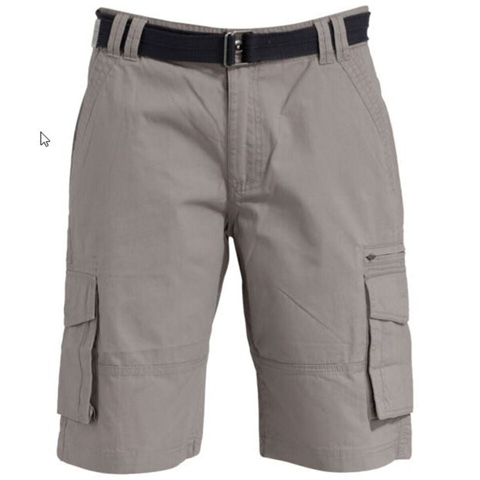Mens Multi-Pocket Cargo Shorts