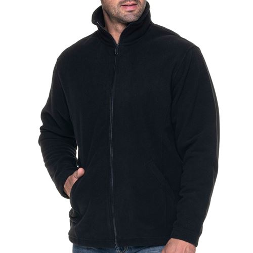 Premium Men's Microfleece Jacket - FBH681 by Ek Wholesale