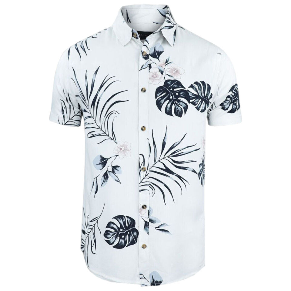 Men's Hawaiian Printed Viscose Shirts by Ek Wholesale