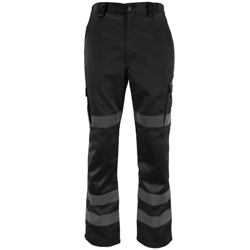 Hi Vis Polycotton Cargo Trousers - HV516 by Ek Wholesale