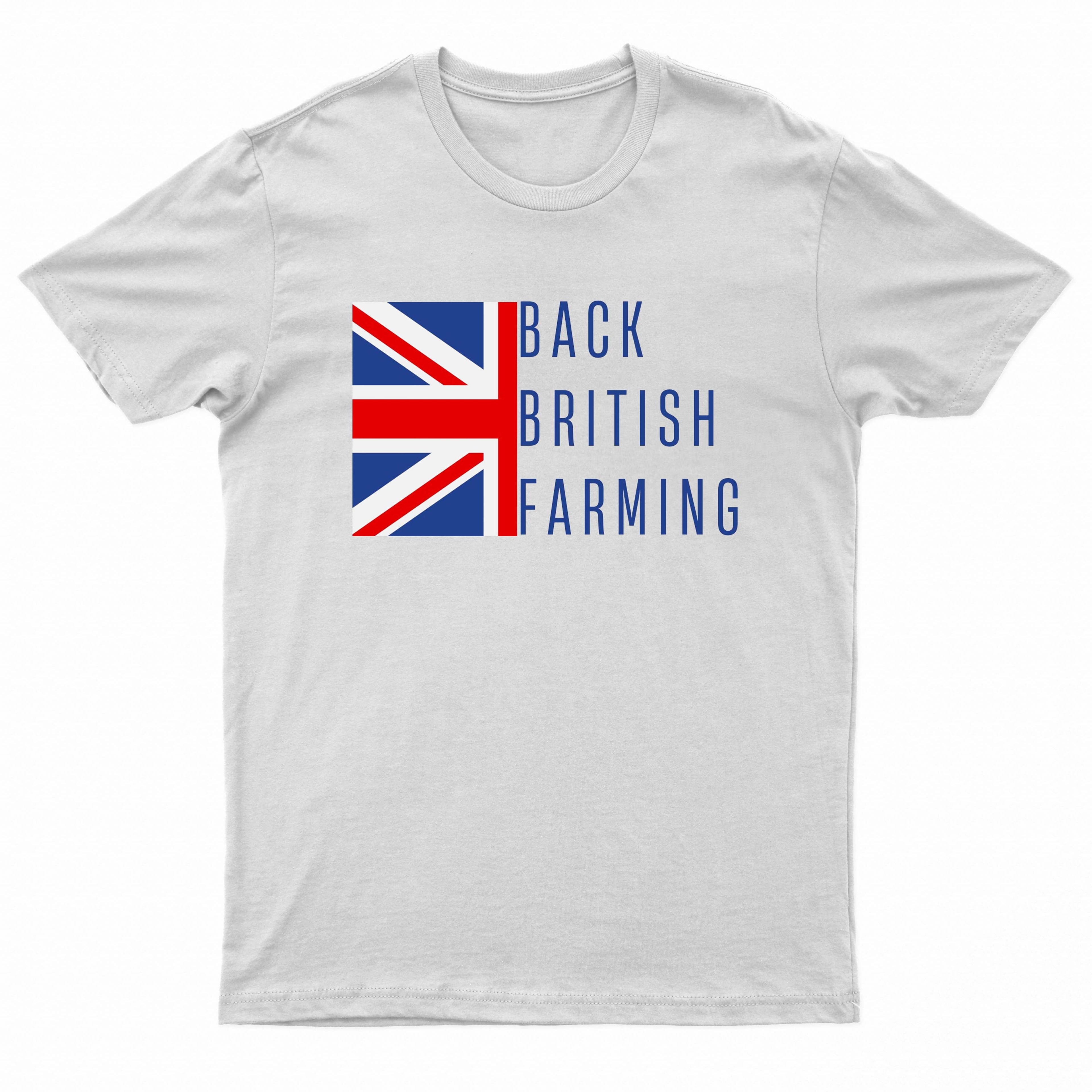 Back British Farmers - Printed T-Shirts by Ek Wholesale