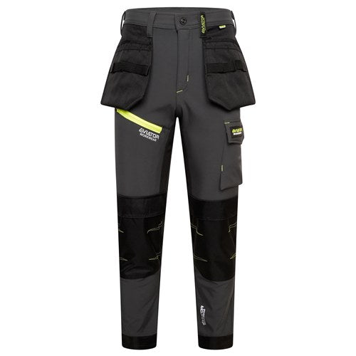 MEN'S SOFTSHELL WORKWEAR TROUSERS - AV061 by Ek Wholesale