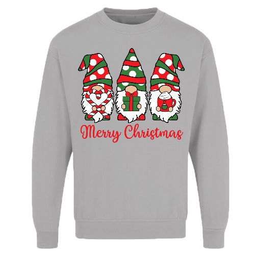Adults XmasPrinted Sweatshirt - Merry Christmas by Ek Wholesale