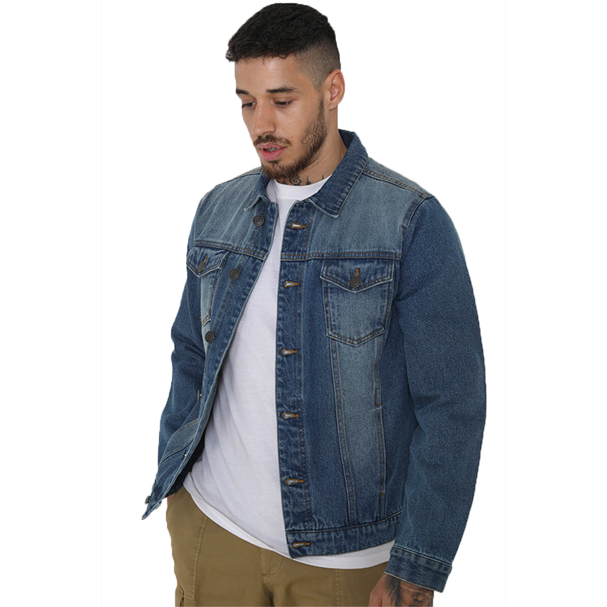 Mens FIELDING Denim Jacket by Ek Wholesale