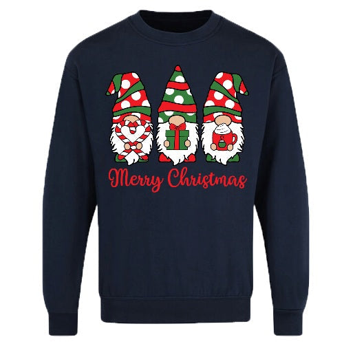 Adults XmasPrinted Sweatshirt - Merry Christmas by Ek Wholesale