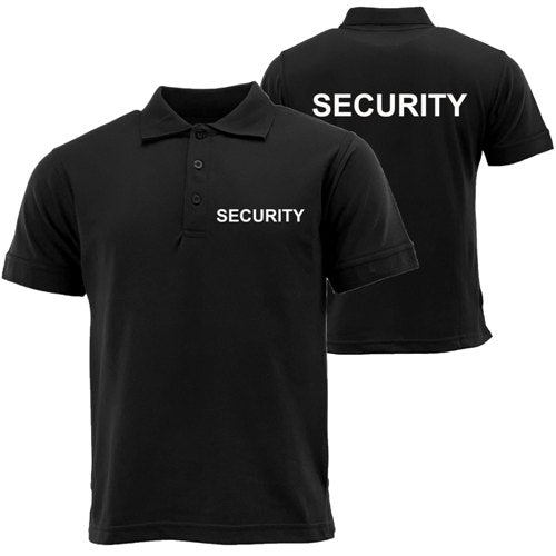 Security Staff Uniform Premium Polo Shirt by Ek Wholesale