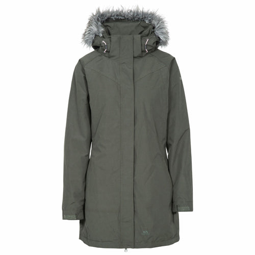 Ladies Trespass 'San Fran' Waterproof Winter Warm Parka Jacket by Ek Wholesale