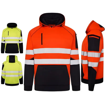 Aviator Hi Vis Pullover Hoodie - AV034 Elite Urban