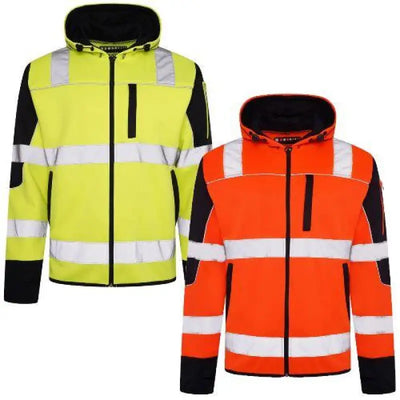 Aviator Hi Vis Zip Hoody AV044 Elite Urban