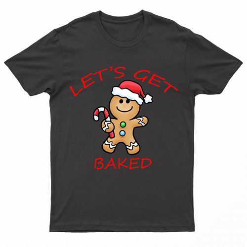 Adults XMS3 "Let's Get Baked" T-Shirt by Ek Wholesale