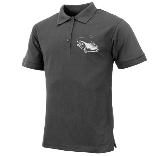 Mens Fish Logo Polo by Ek Wholesale