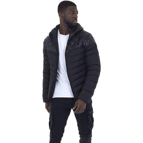 Mens Brave Soul Jermaine V2 Quilted Jacket by Ek Wholesale