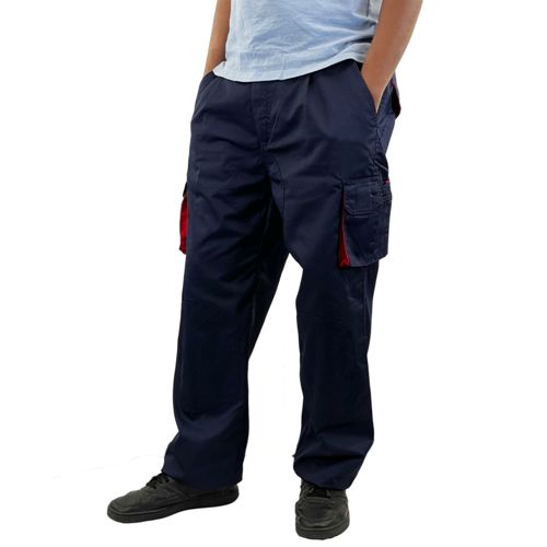 Clearance Mens Multi Pocket Cargo Trousers by Ek Wholesale