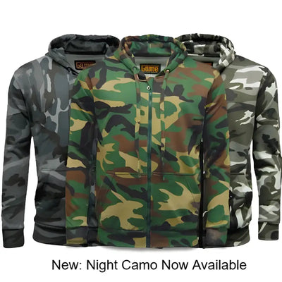 Game Camouflage Zip Hoodie Elite Urban