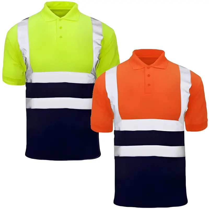 Hi Vis 2 Tone Polo Shirt - HV315 Elite Urban