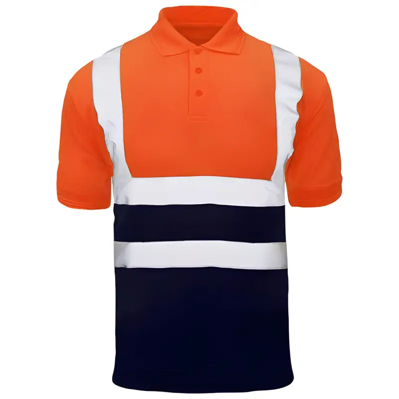 Hi Vis 2 Tone Polo Shirt - HV315 Elite Urban