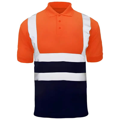 Hi Vis 2 Tone Polo Shirt - HV315 Elite Urban