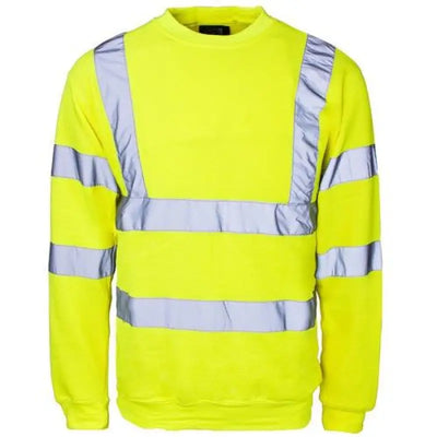 Hi Vis Crew Neck Sweatshirt Elite Urban