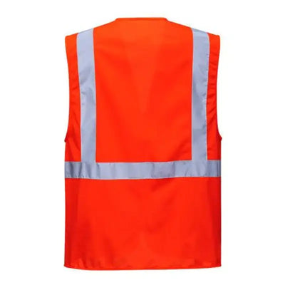 Portwest S476 Berlin Executive Hi Vis Zip Vest Elite Urban