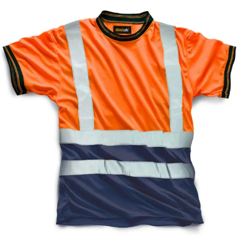 Hi Vis HV007 Short Sleeve Crew Neck T-Shirt Elite Urban