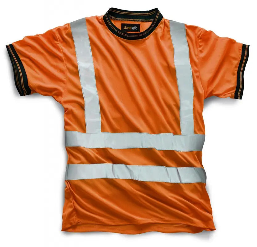 Hi Vis HV007 Short Sleeve Crew Neck T-Shirt Elite Urban