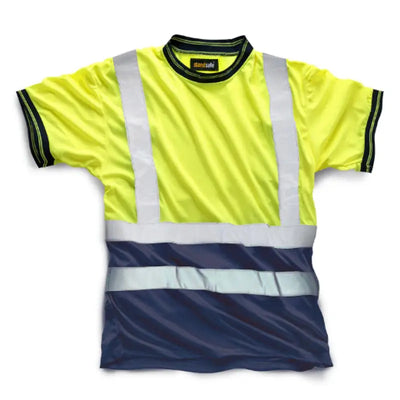 Hi Vis HV007 Short Sleeve Crew Neck T-Shirt Elite Urban