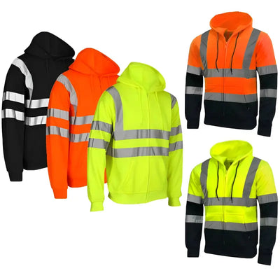 Hi Vis HV311 Zip Hoodie Elite Urban