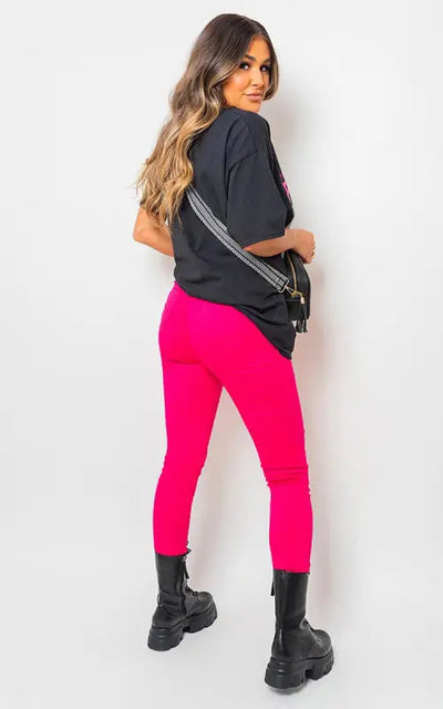 High Waisted Skinny Fit Jeans Elite Urban