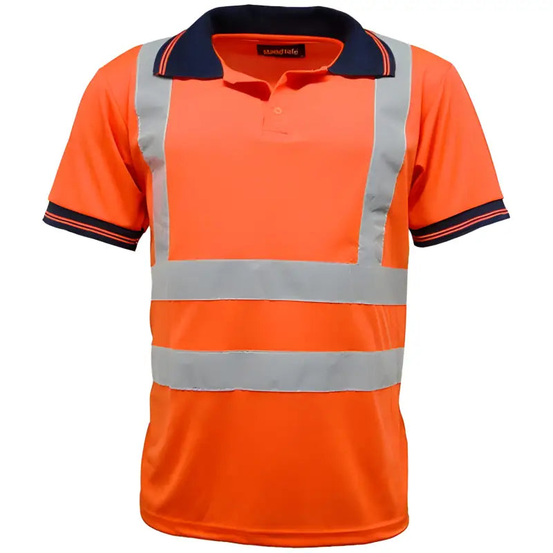 HV004 Hi Vis Short Sleeve Polo Shirt Elite Urban