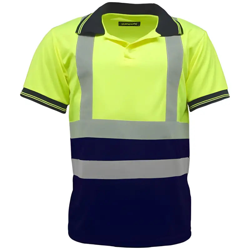 HV004 Hi Vis Short Sleeve Polo Shirt Elite Urban