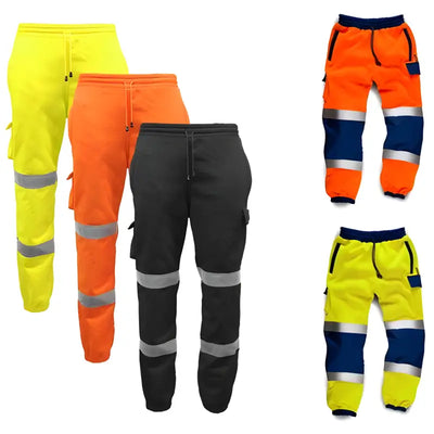 HV021/HV041 Hi Vis Joggers with Cargo Pockets Elite Urban