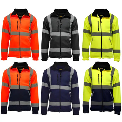 HV022 Hi Vis Fleece Jacket Elite Urban