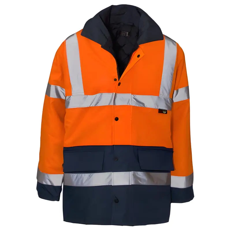 HV302 Hi Vis Waterproof Parka Jacket Elite Urban