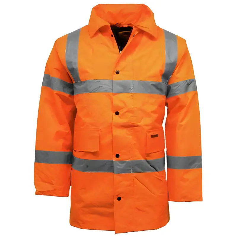 HV302 Hi Vis Waterproof Parka Jacket Elite Urban