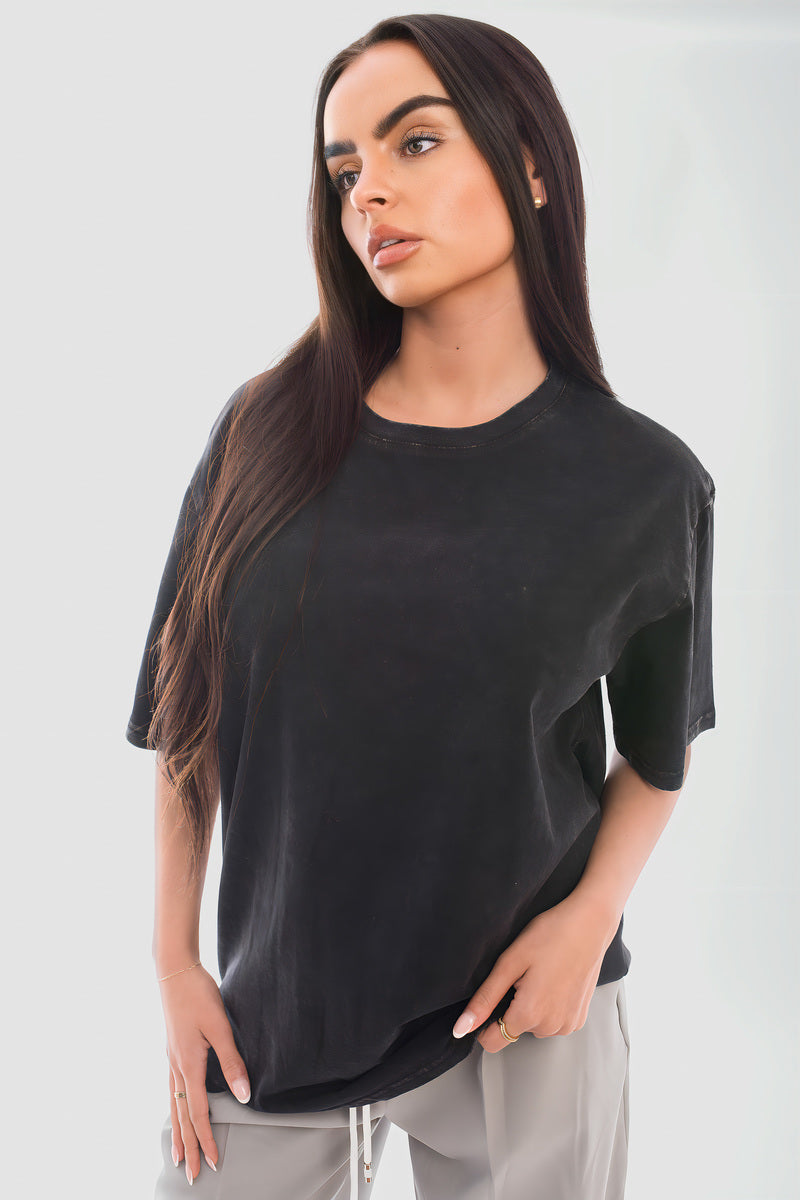 Oversized Short Sleeve Casual Loose Top