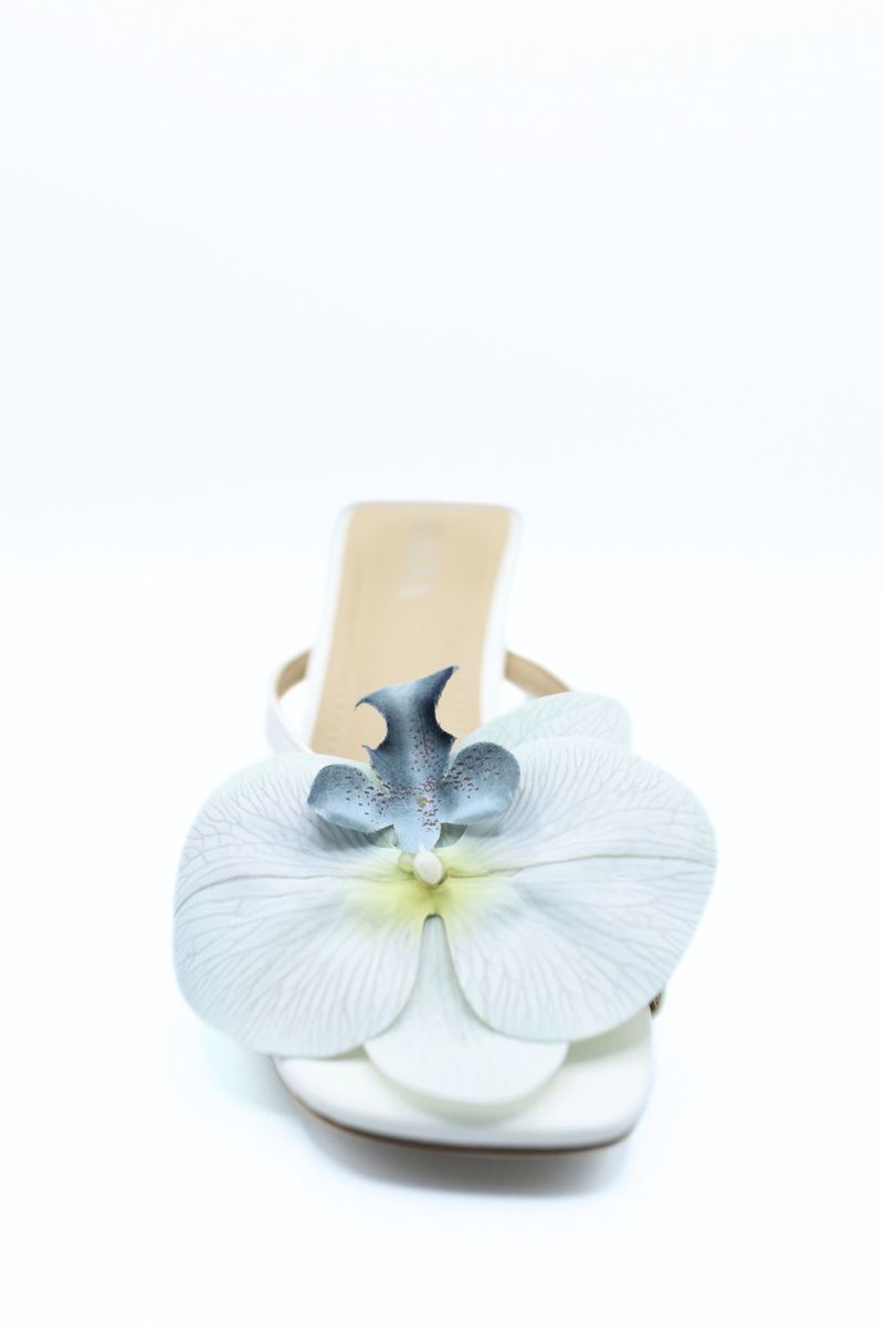 Floral Strap High Heels