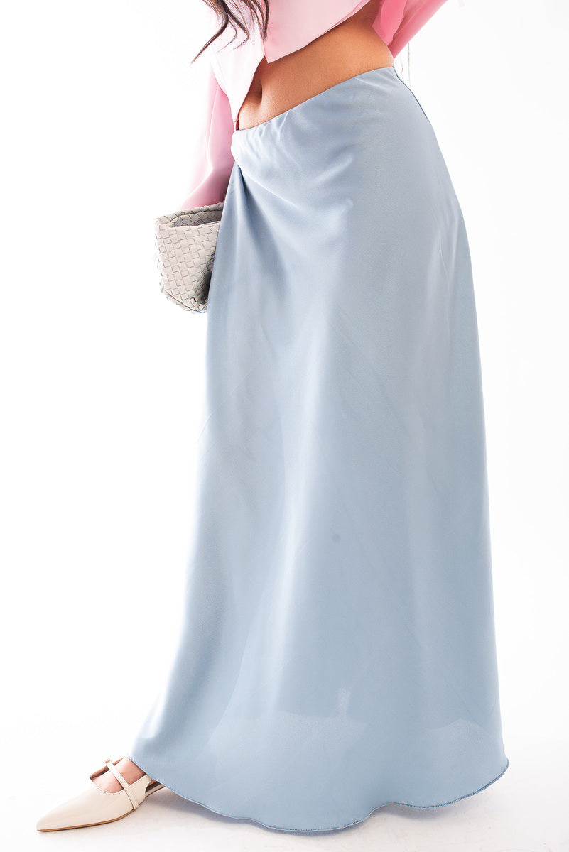 Lightweight High Waisted Maxi Skirt